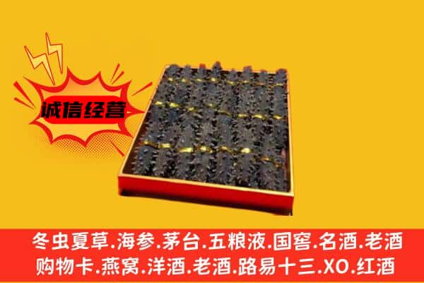 珠海市回收海参